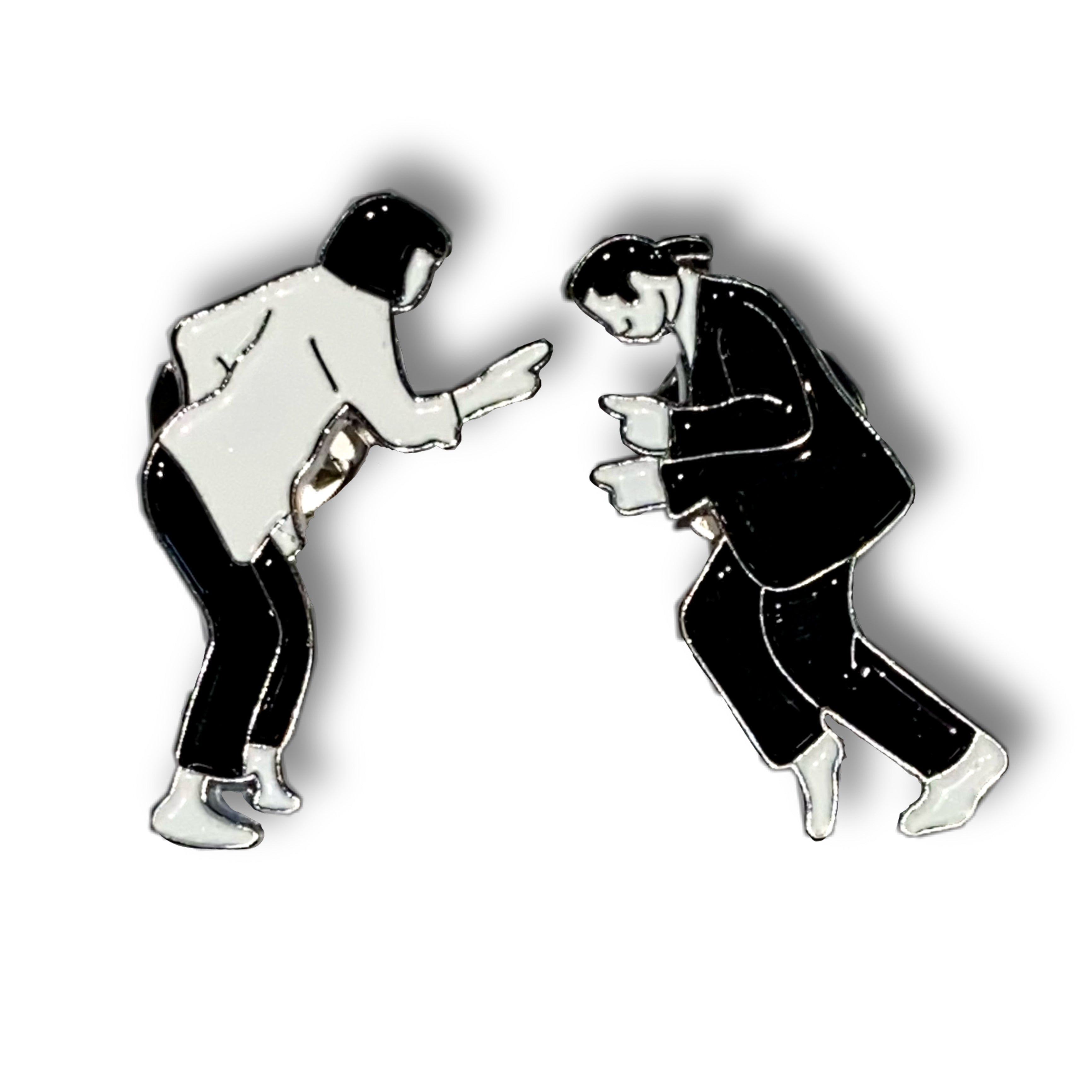 Pulp Fiction Enamel Pin Badge 2 Set