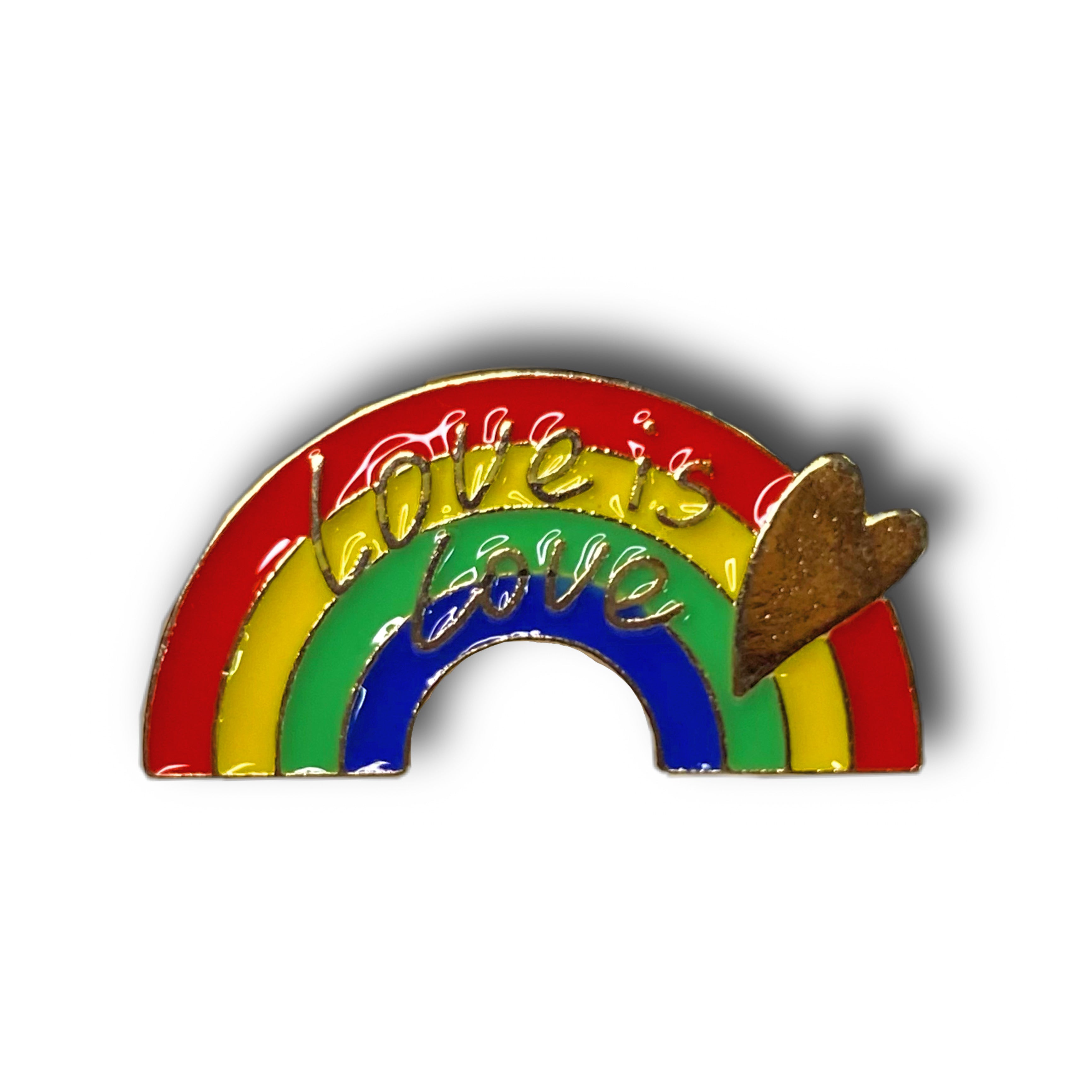 Love is Love Enamel Pin Badge
