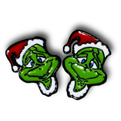The Grinch Stud Earrings