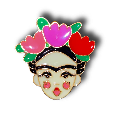 Frida Enamel Pin Badge
