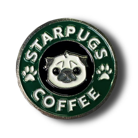 Starpugs Coffee Enamel Pin Badge