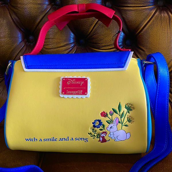 Snow White Cosplay Bow Crossbody Bag Loungefly Last Available