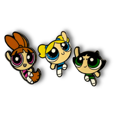 Powerpuff Girls Enamel Pin Badge