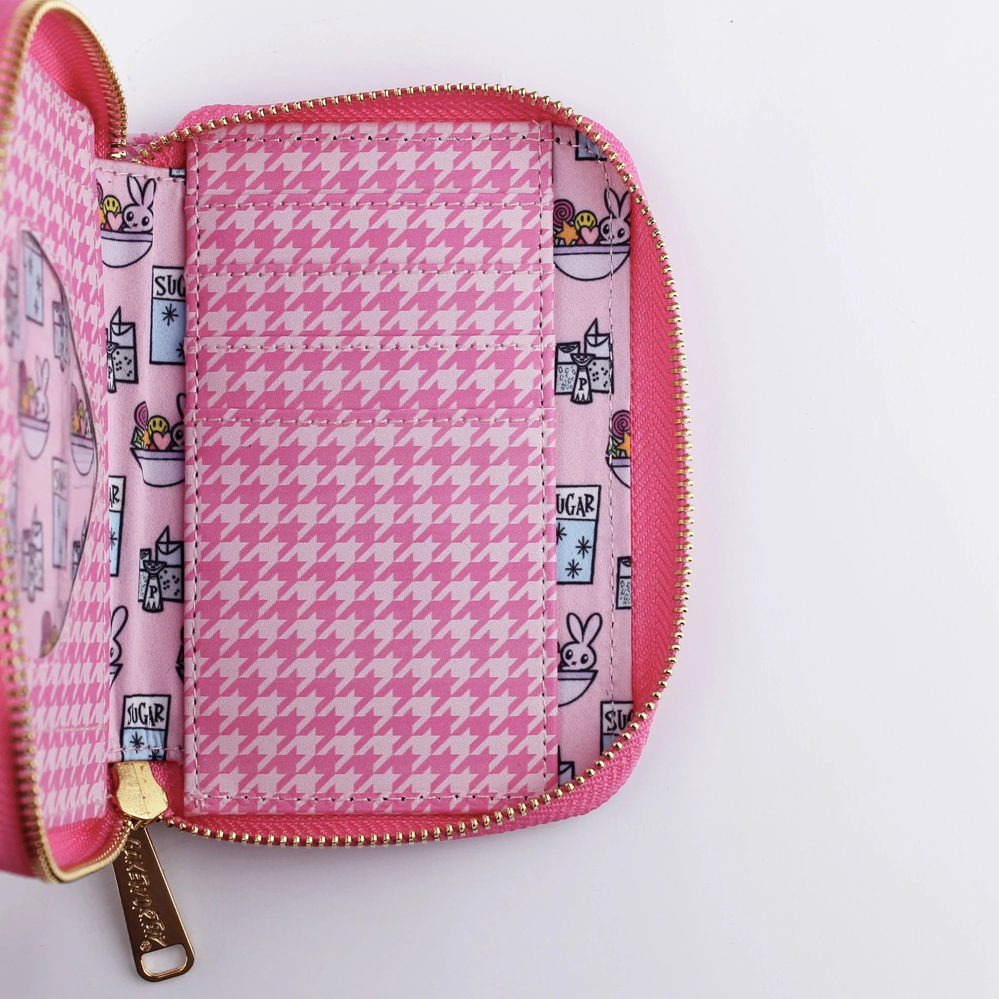 Powerpuff Girls Houndstooth Wallet - Cakeworthy