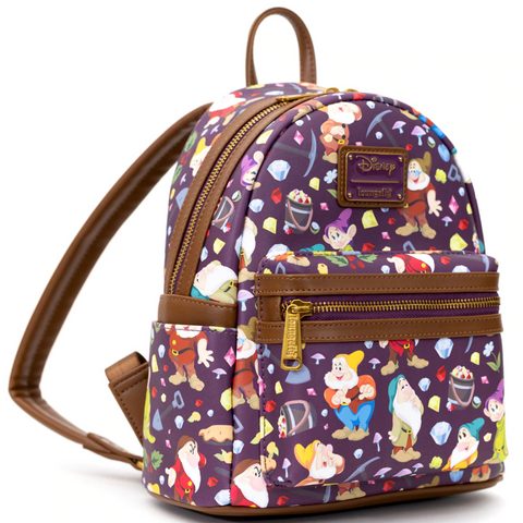 Snow White and the Seven Dwarves AOP Mini Backpack - Loungefly [Last Available]