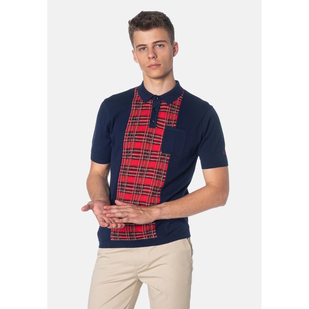 Luna Knit Polo - Merc
