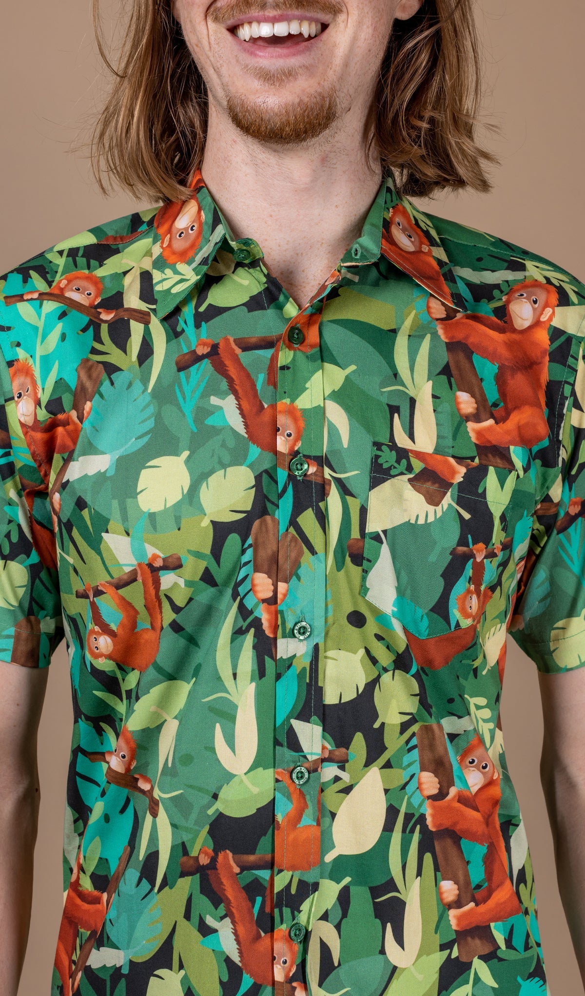 Orangutan Short Sleeve Shirt - Run & Fly (Last Available)