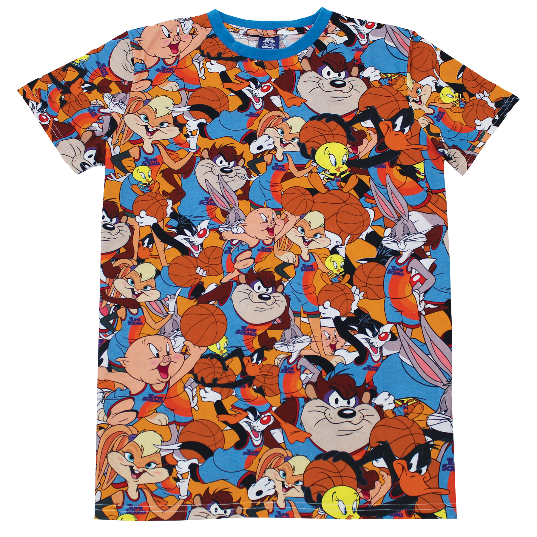Looney Tunes Space Jam 2 Tune Squad AOP T-Shirt - Cakeworthy
