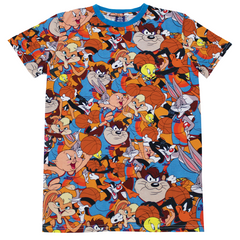 Looney Tunes Space Jam 2 Tune Squad AOP T-Shirt - Cakeworthy