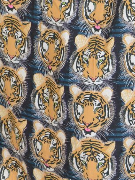 Tiger Tea Party Dress - Run & Fly (Last Available)