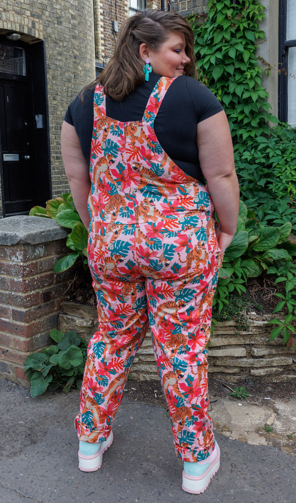 Tiger Lily Twill Dungarees - Run & Fly