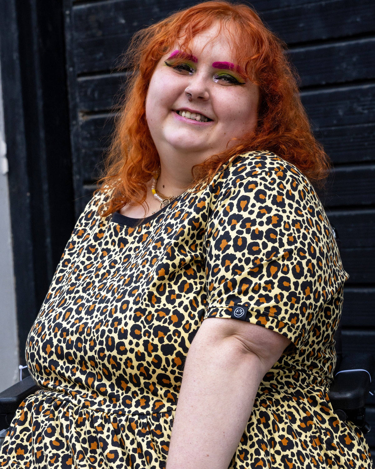 Classic Leopard Stretch Smock Dress - Rebel Romance