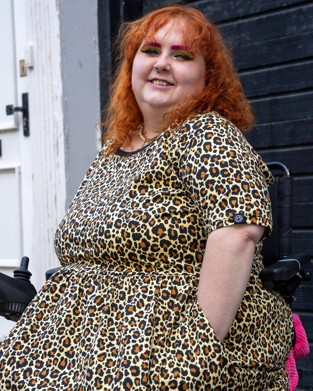Classic Leopard Stretch Smock Dress - Rebel Romance