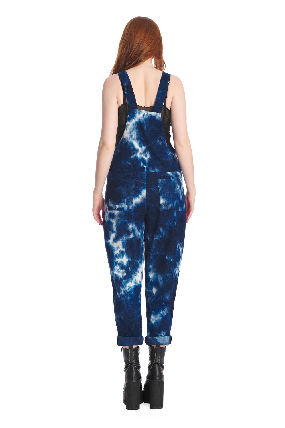 Arcade Playsuit Dungarees Tie-Die Effect - Banned