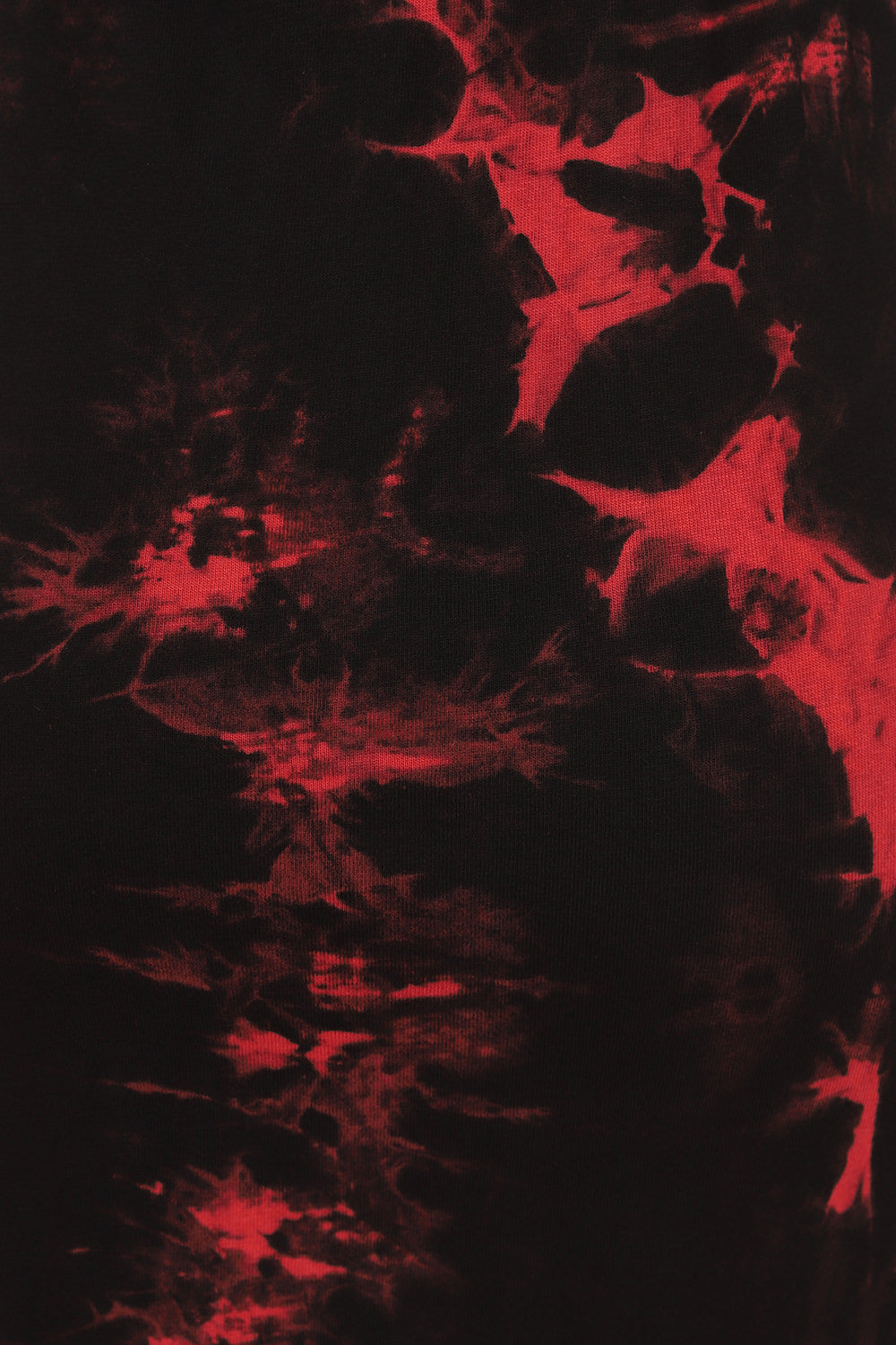 Black and Red Tie-Die Skirt - Banned