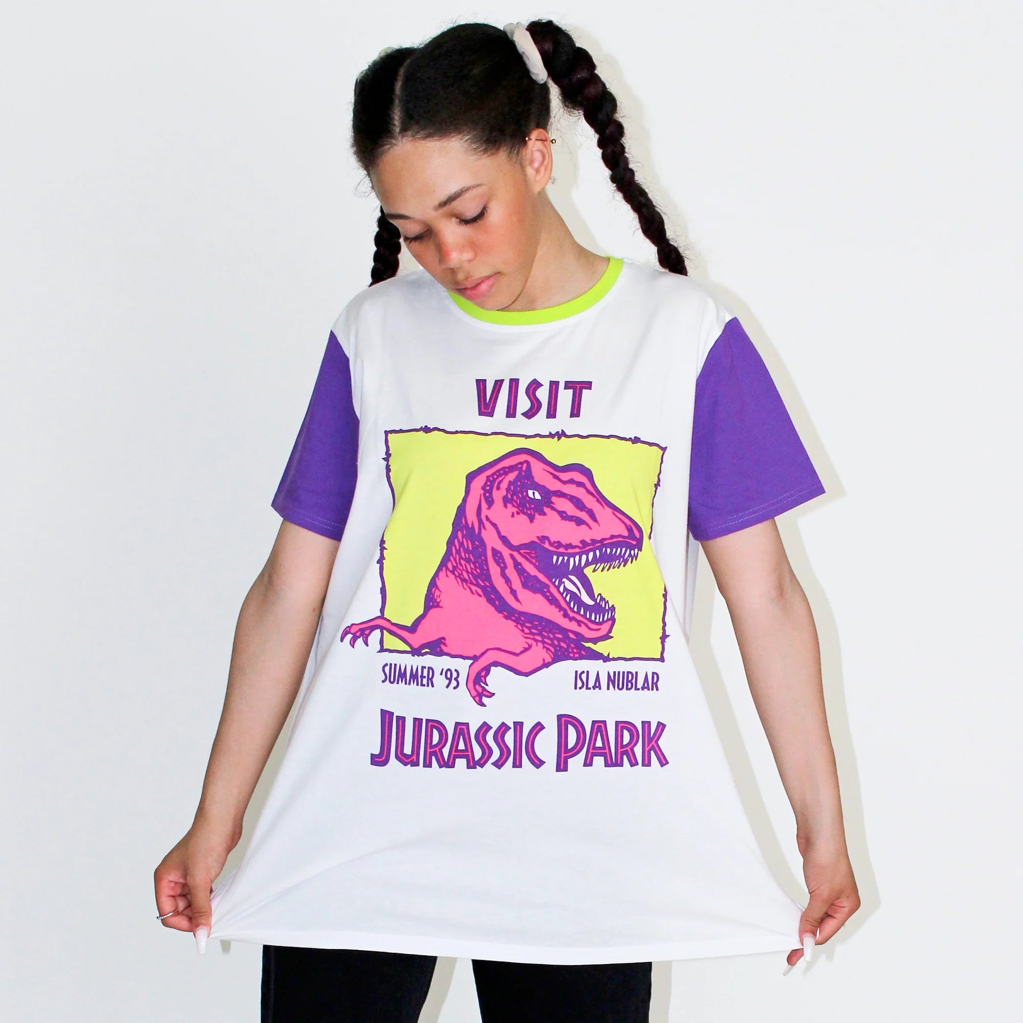 Visit Jurassic Park T Shirt Cakeworthy Yella Brick Road
