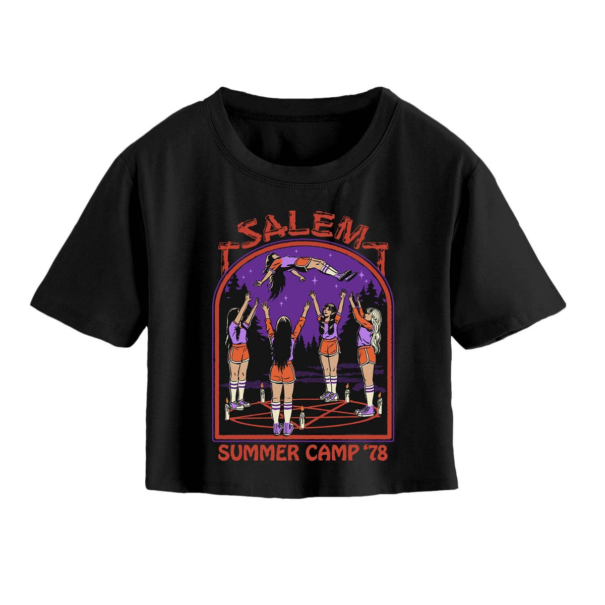 Salem Summer Camp Stephen Rhosed - Cropped T-Shirt