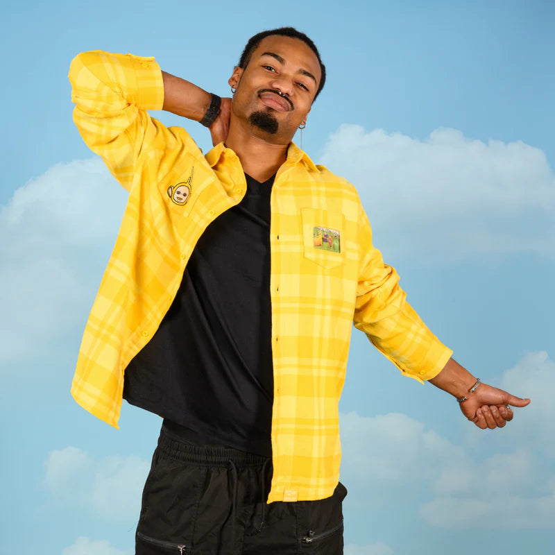 Teletubbies Laa-Laa Flannel - Cakeworthy