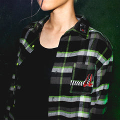 Wicked Witch Flannel Shirt Official Wizard of Oz - Cakeworthy
