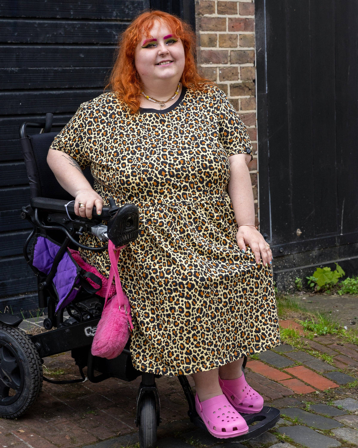 Classic Leopard Stretch Smock Dress - Rebel Romance