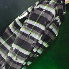 Wicked Witch Flannel Shirt Official Wizard of Oz - Cakeworthy