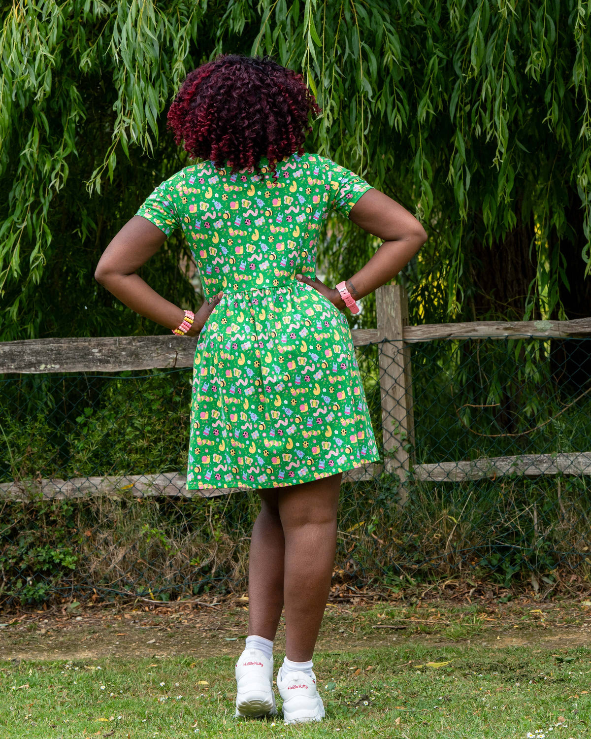 Rebel Romance x Dipstick Store Bugs Stretch Smock Dress