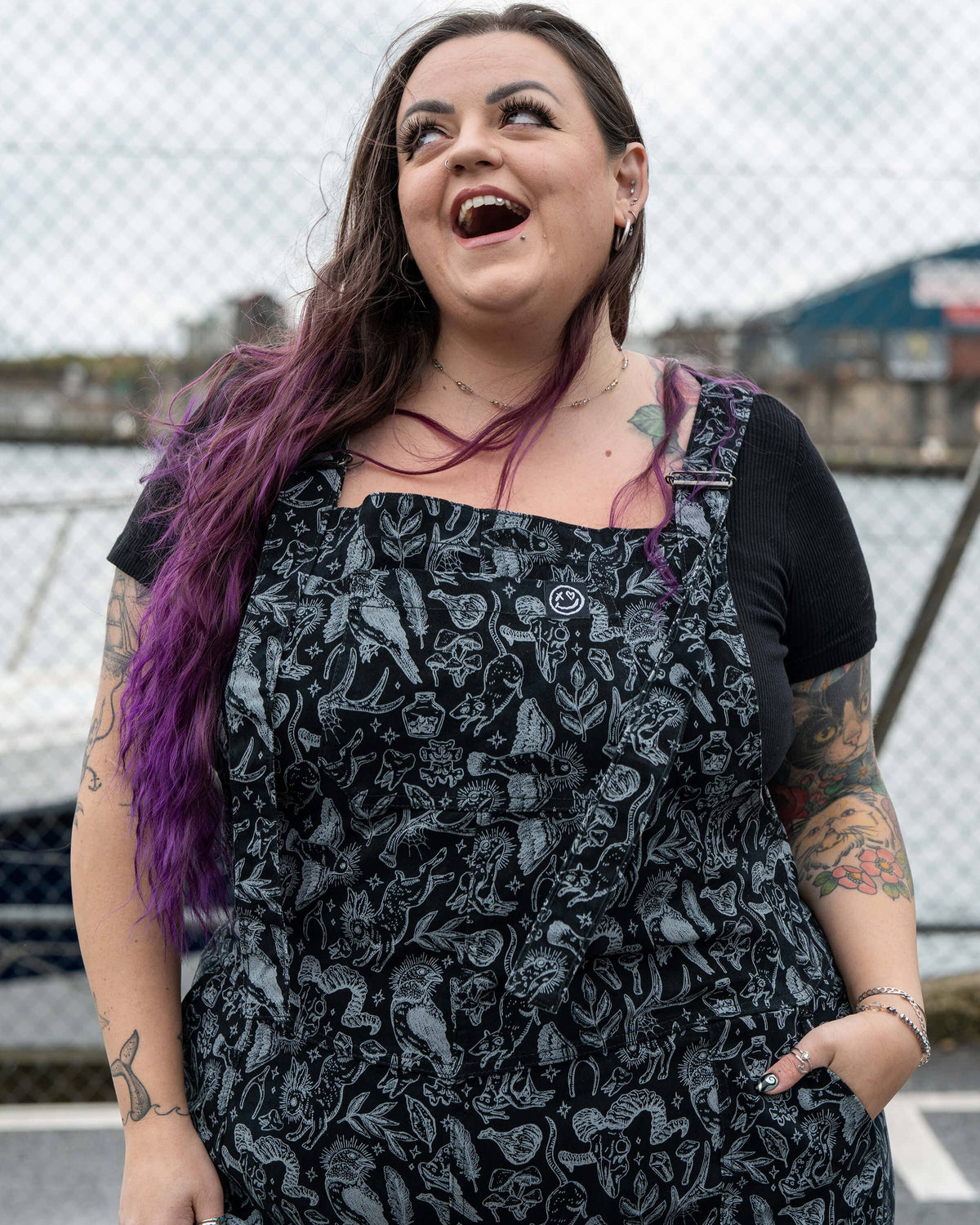 Rebel Romance Seek Stretch Dungarees
