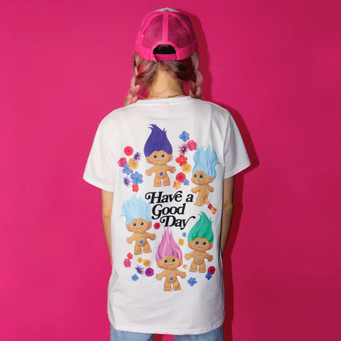 Good Luck Trolls Have A Good Day Tee - Cakeworthy