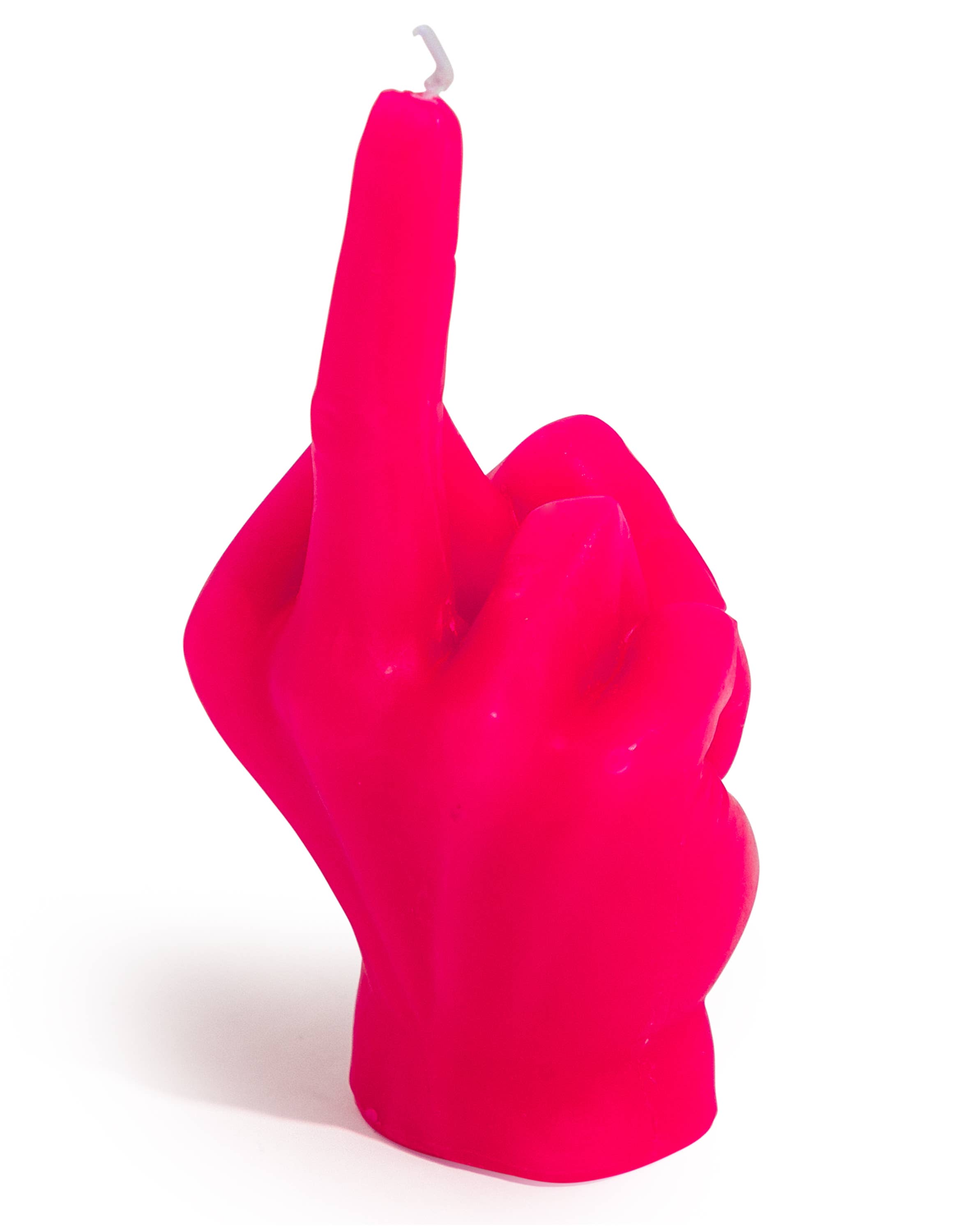 Hot Pink Middle Finger Candle