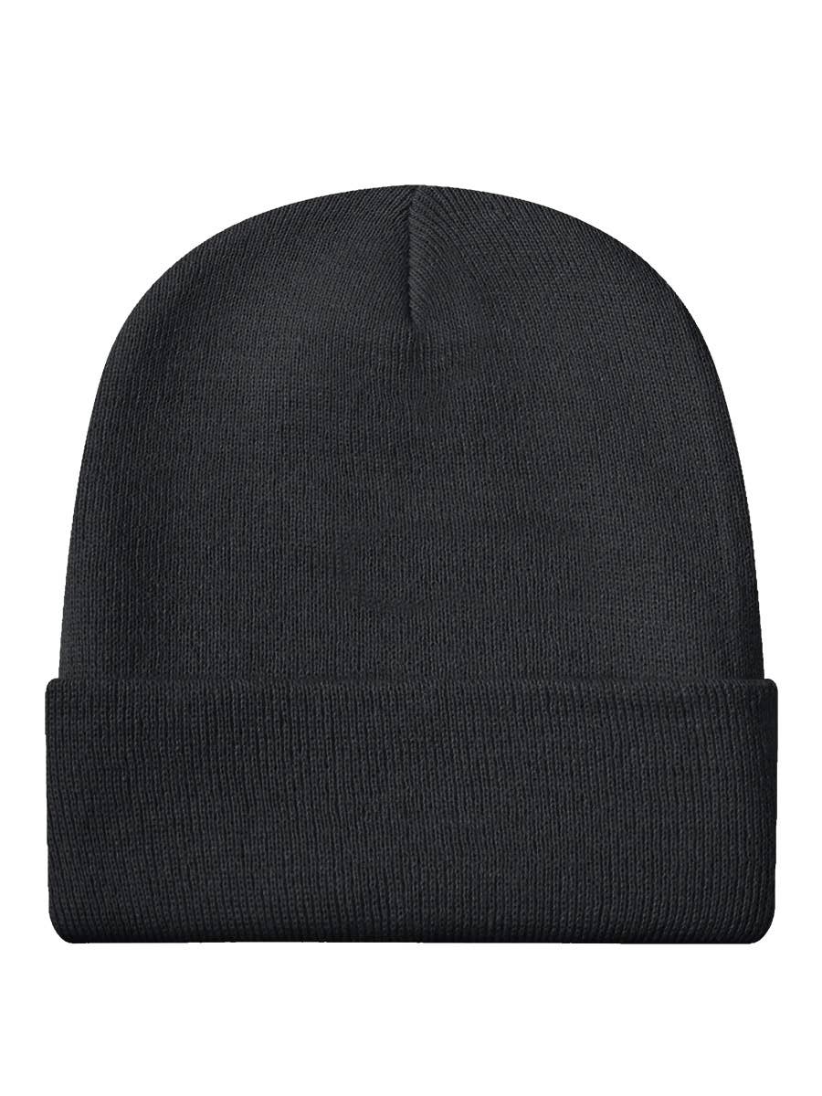 Death Head Moth Graphite Grey Beanie - back soon
