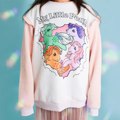 My Little Pony Ruffle Crewneck - Cakeworthy