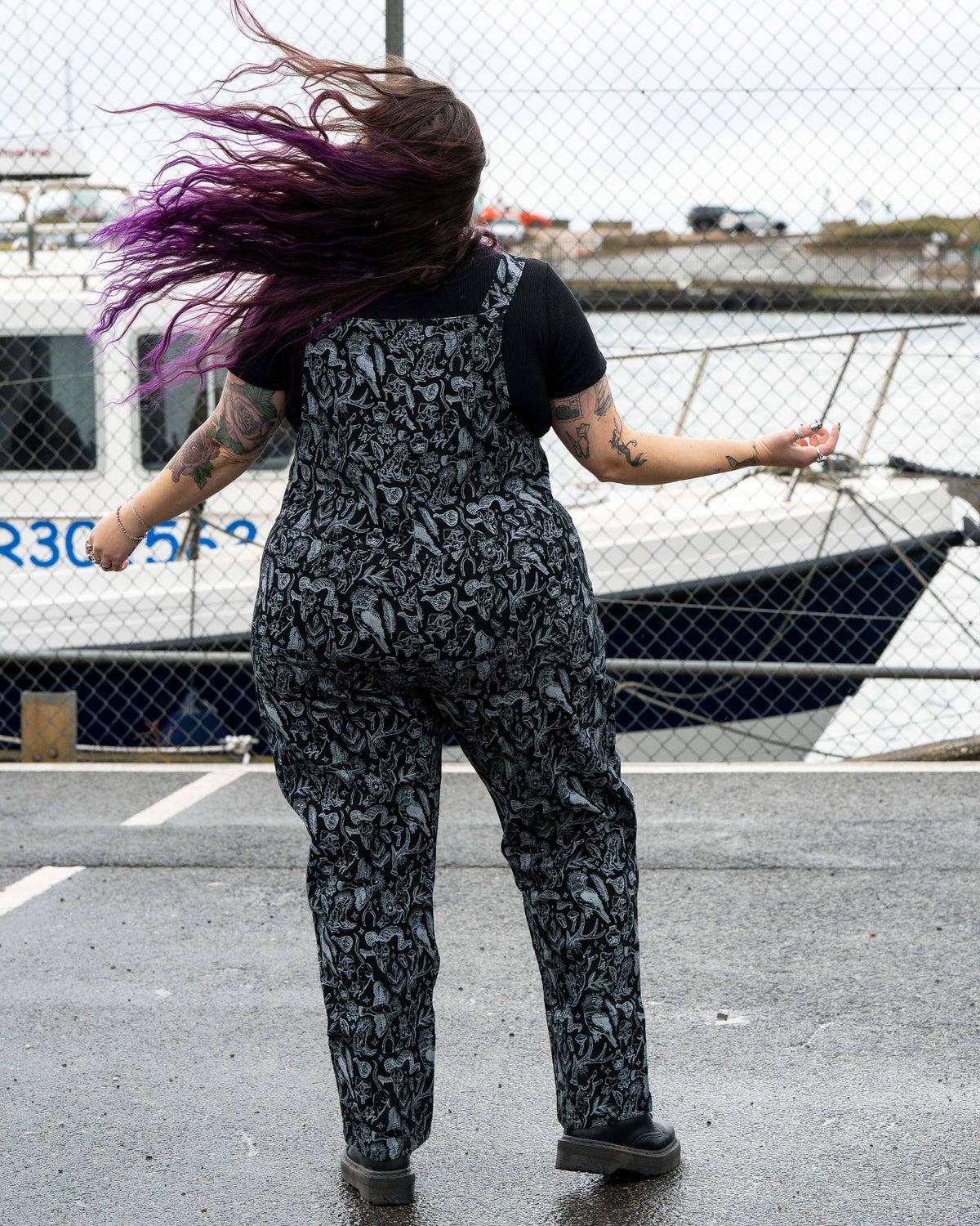 Rebel Romance Seek Stretch Dungarees