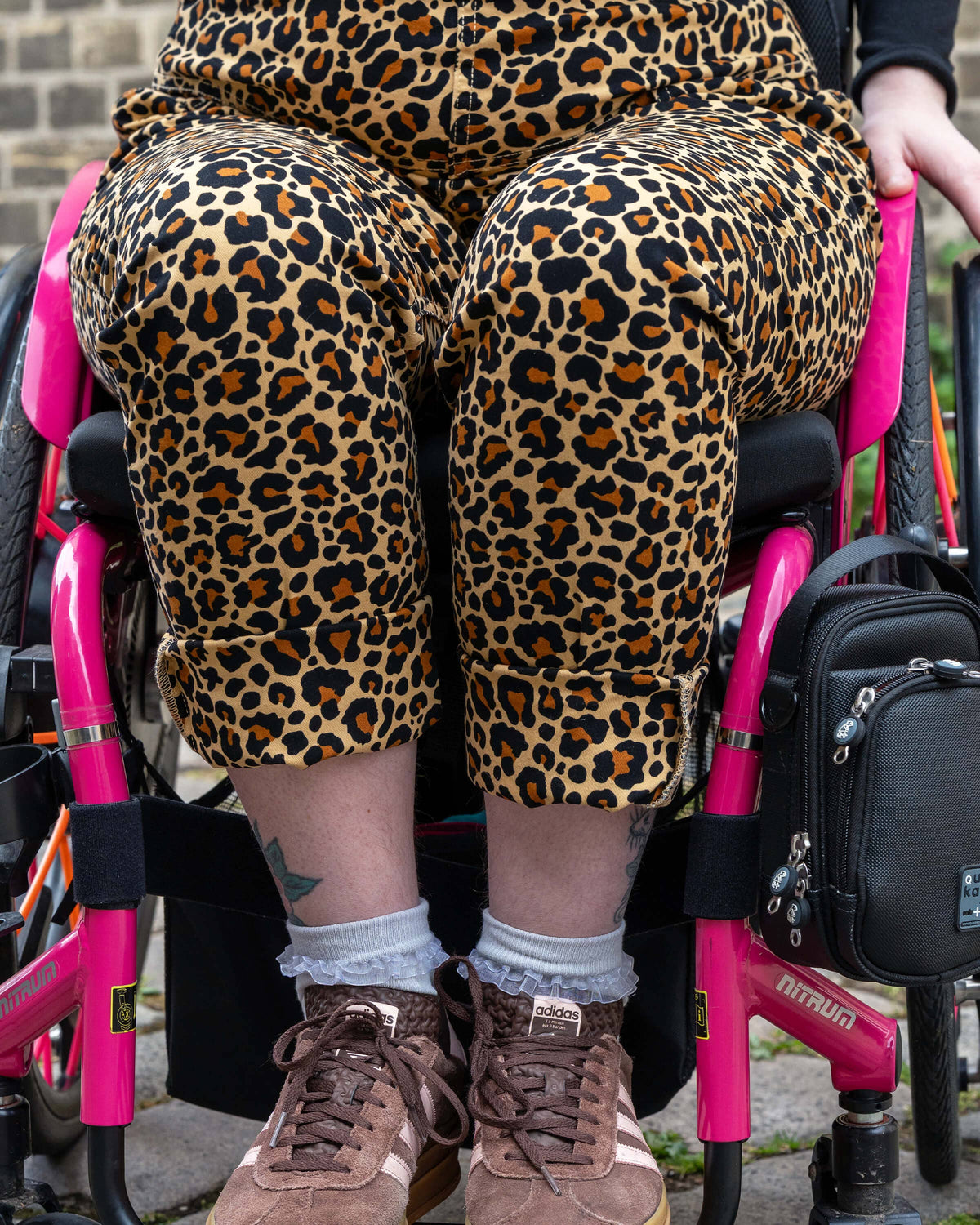 Classic Leopard Stretch Dungarees - Rebel Romance