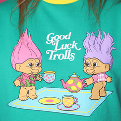 Good Luck Trolls Colour Block Sweater - Cakeworthy
