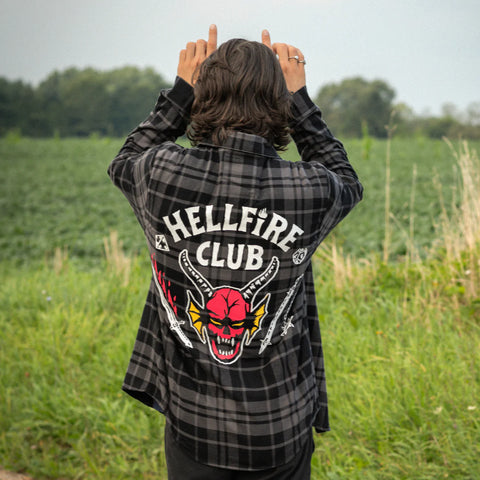 Hellfire Club Flannel Stranger Things - Cakeworthy