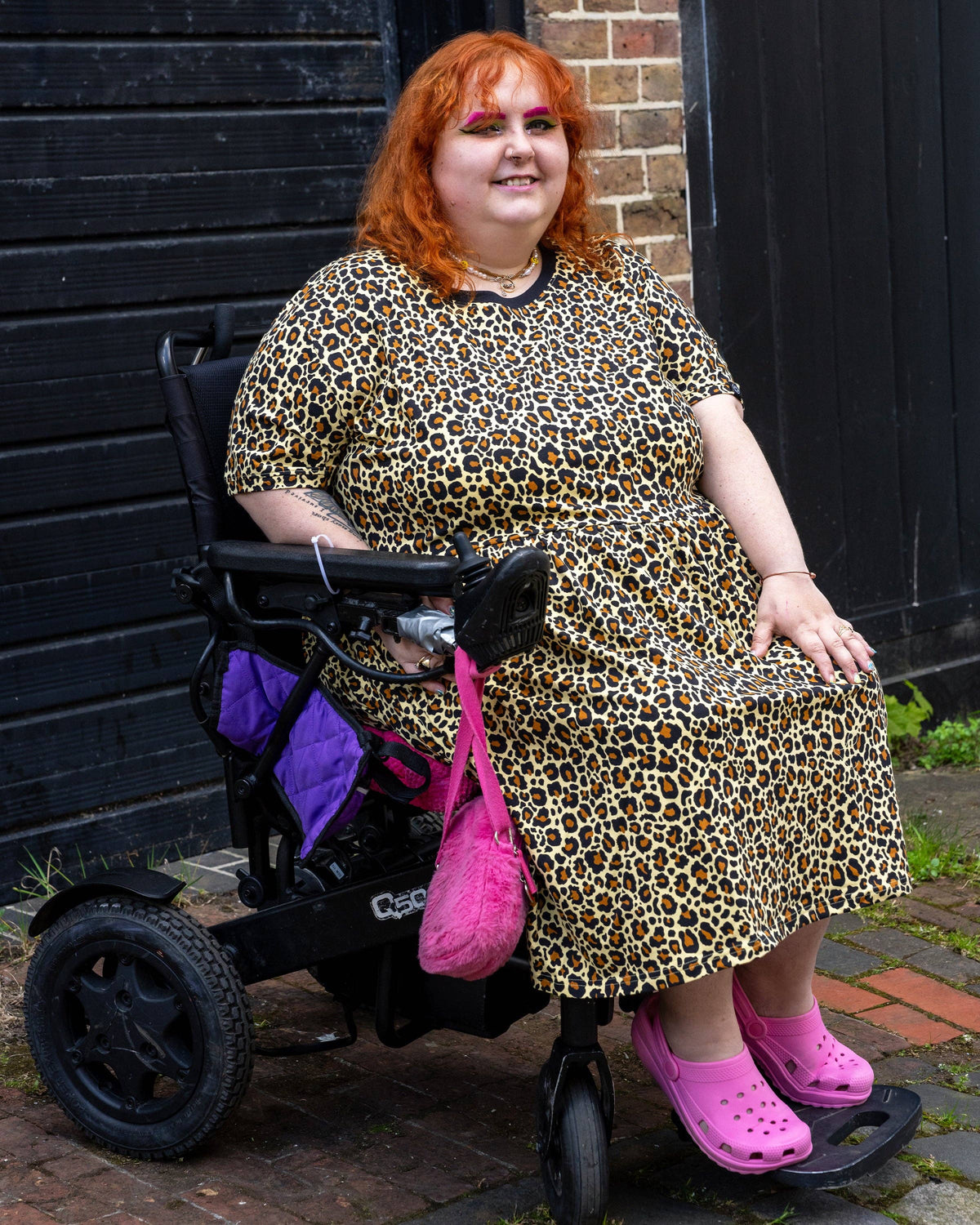 Classic Leopard Stretch Smock Dress - Rebel Romance