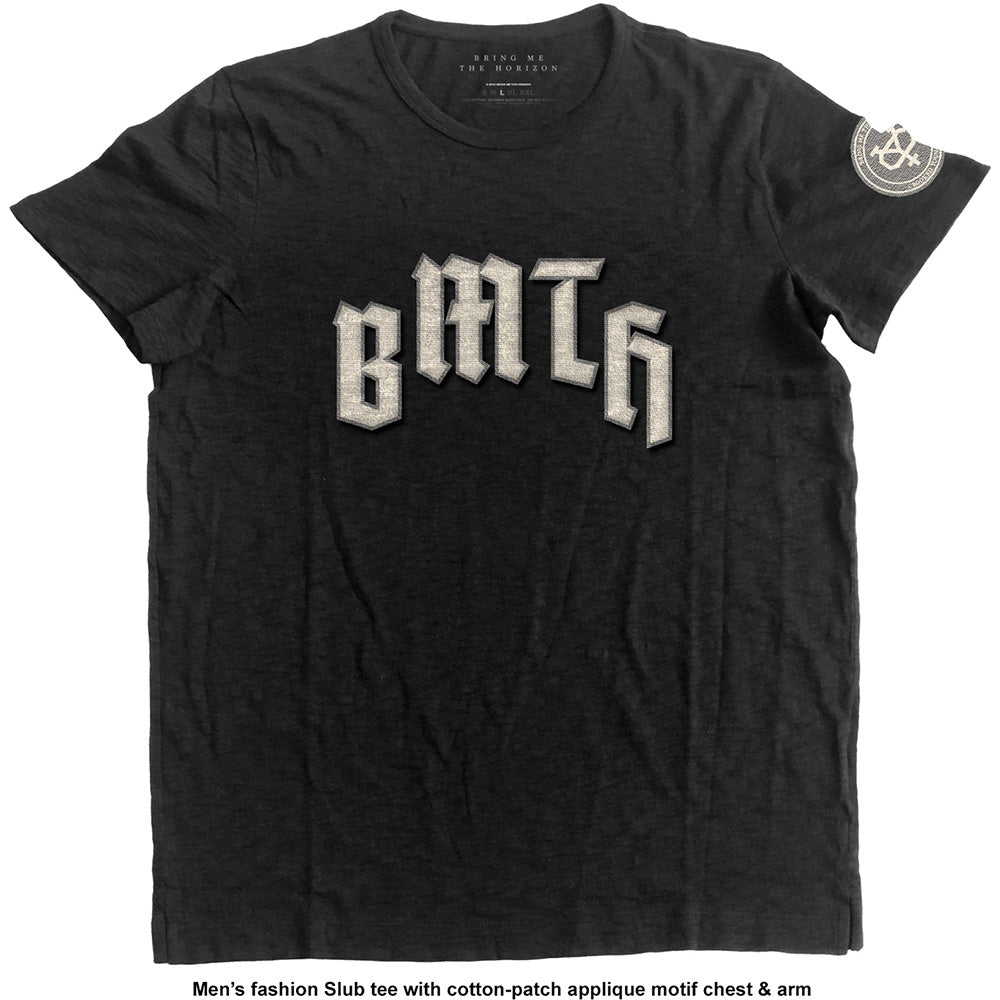 Bring Me The Horizon Crooked Young Applique T-Shirt
