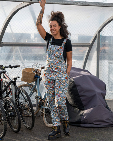 Camp Club Stretch Twill Dungarees - Run & Fly