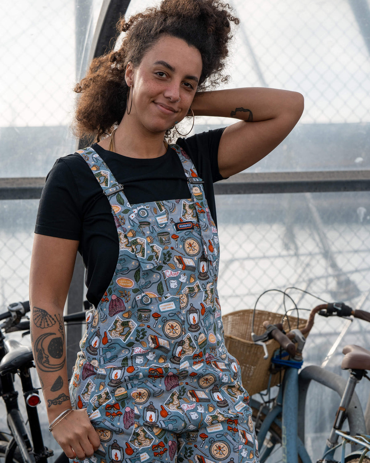Camp Club Stretch Twill Dungarees - Run & Fly