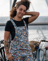 Camp Club Stretch Twill Dungarees - Run & Fly