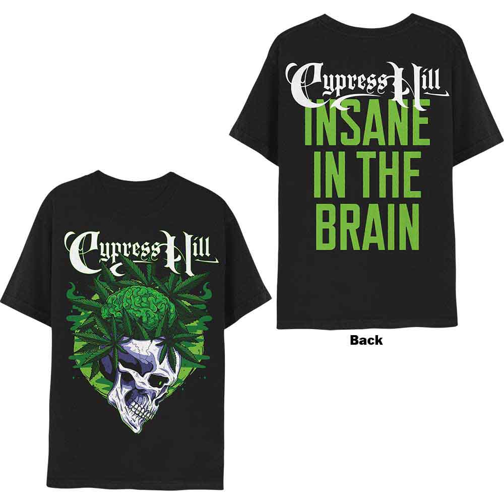 Cypress Hill Insane in the Brain (Back Print) T-shirt