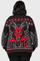 Devil on my Back Sweater - Killstar