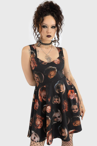 Did You Miss Me Andy Skater Dress - Killstar x Chucky