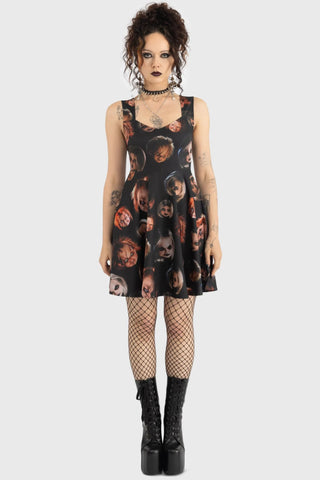 Did You Miss Me Andy Skater Dress - Killstar x Chucky