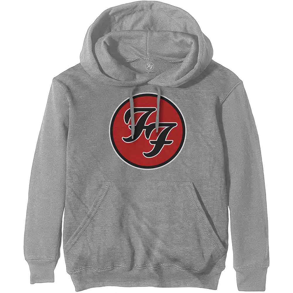 Foo Fighters Logo Grey Hoody