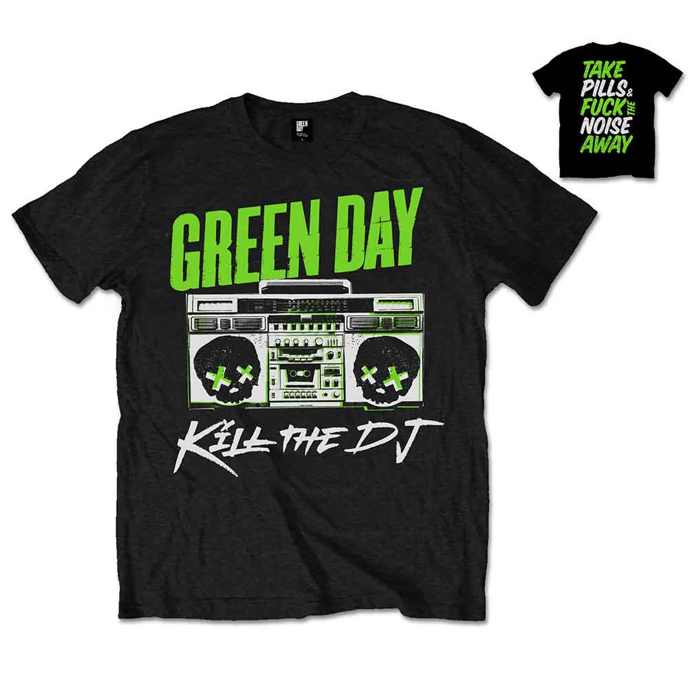 Green Day Kill The DJ (Back Print) T-shirt