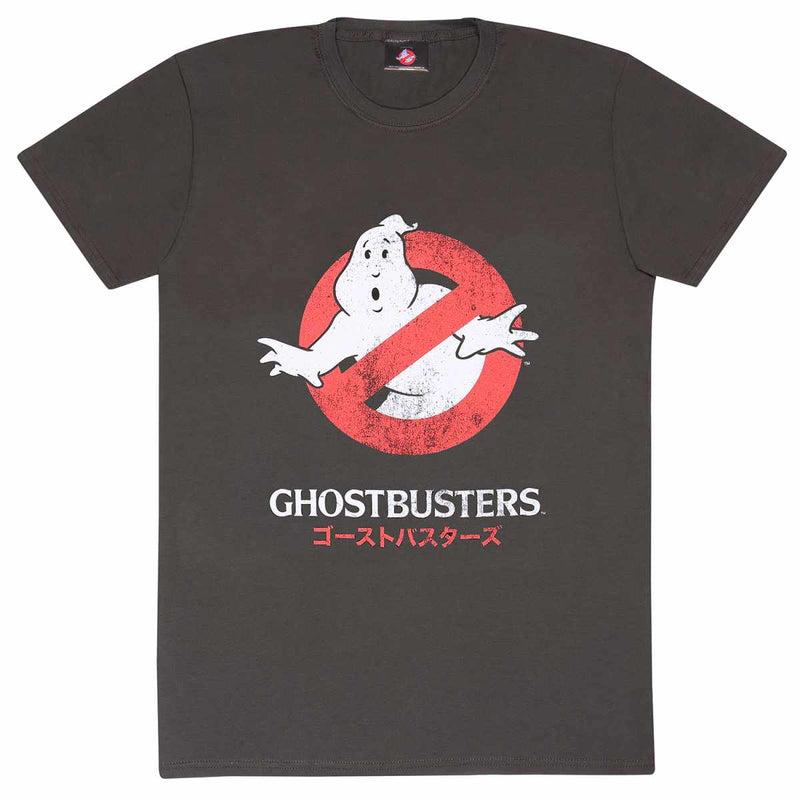 Ghostbusters - Japanese Text Logo T-shirt – Yella Brick Road