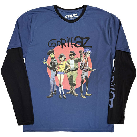 Gorillaz Long Sleeve Layered T-Shirt