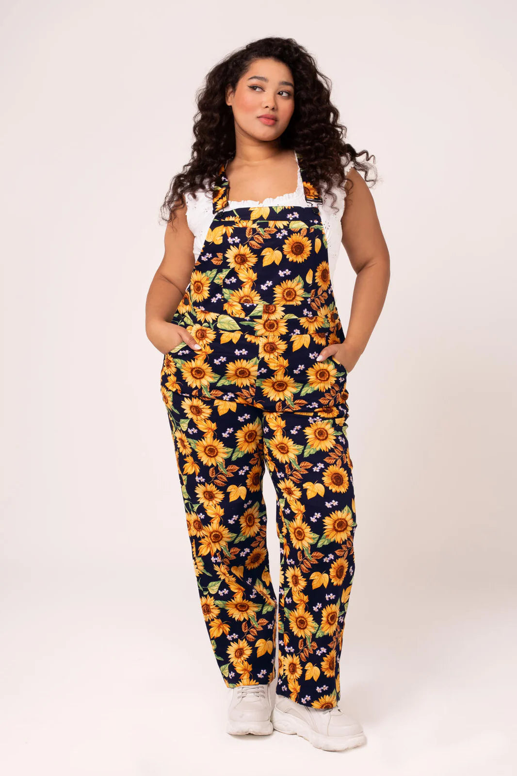 Sunflower Dungarees - Hell Bunny