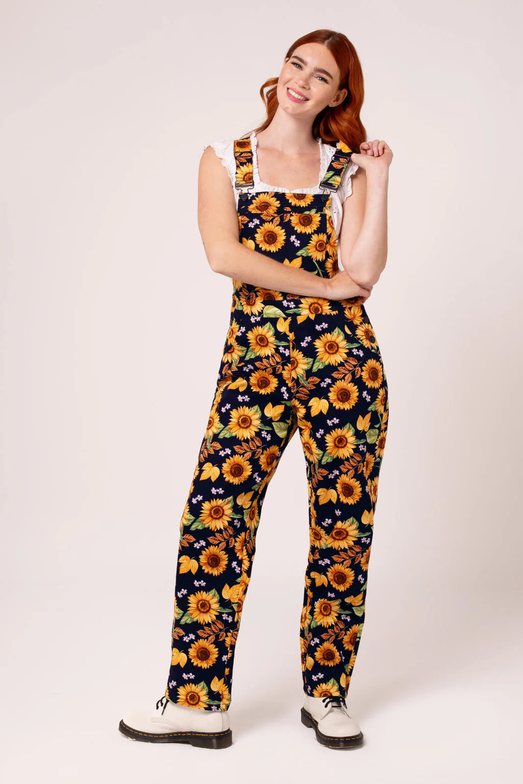 Sunflower Dungarees - Hell Bunny